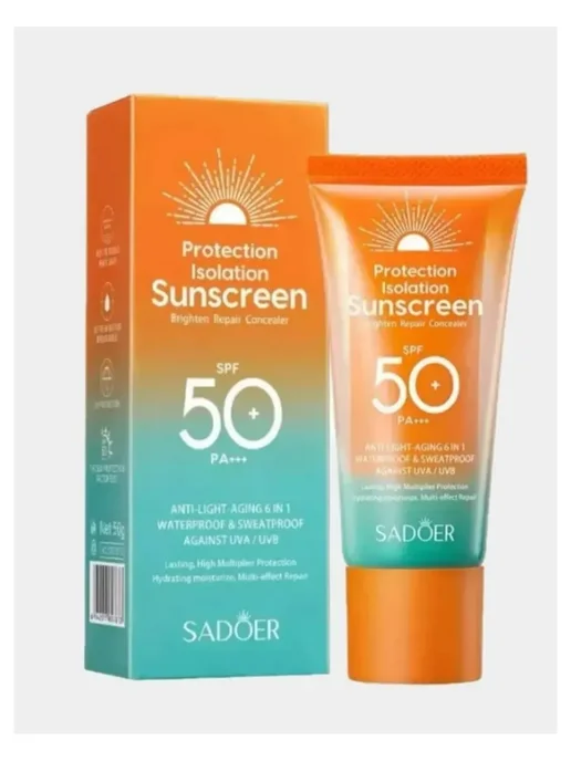 Sadoer Солнцезащитный крем Spf 50+