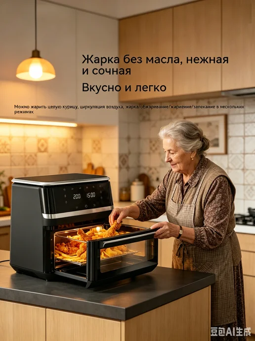 Voochi Аэрогриль электрический для дома окном