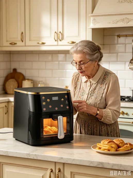 Voochi Аэрогриль электрический Air Fryer объём