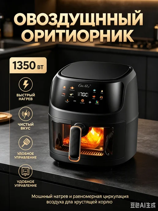 Beko Аэрогриль электрический 1350 ВТ
