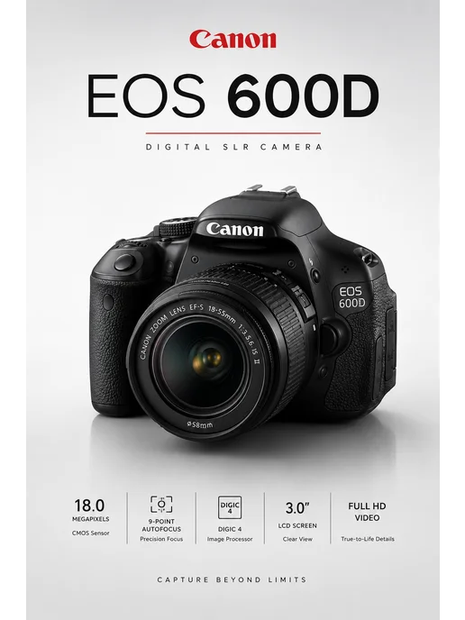 Canon EOS 600D Kit 18-55